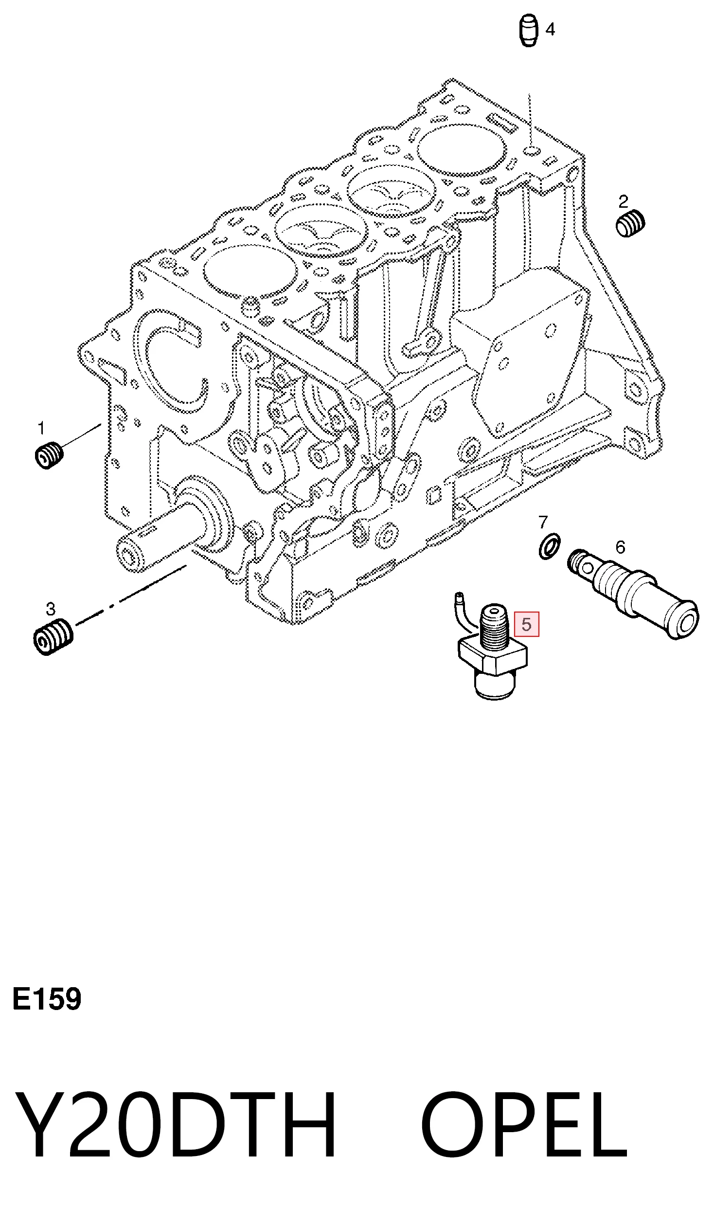 Motor completo para Opel Vectra C GTS 