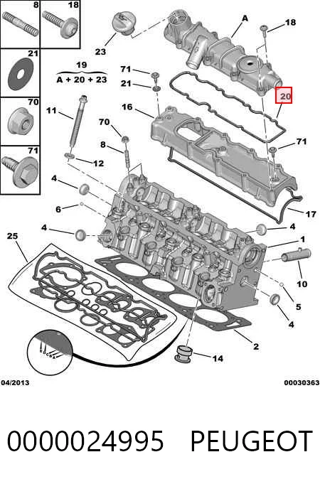 Junta de tapa de balancines Glaser X5378000 precio, desde 5,92 EUR