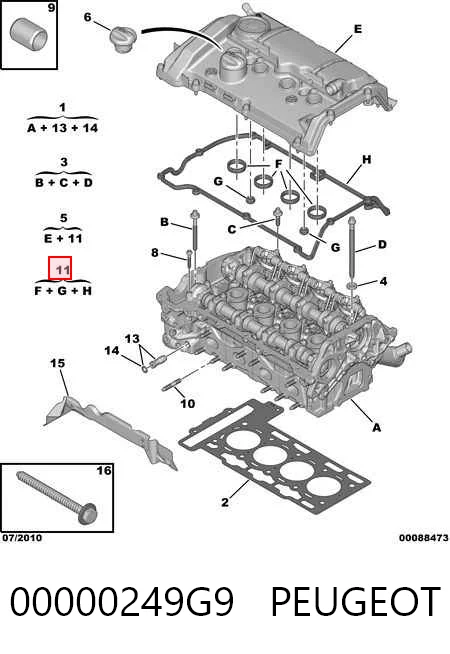 00000249G9 Peugeot/Citroen