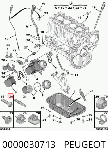 0000030713 Peugeot/Citroen
