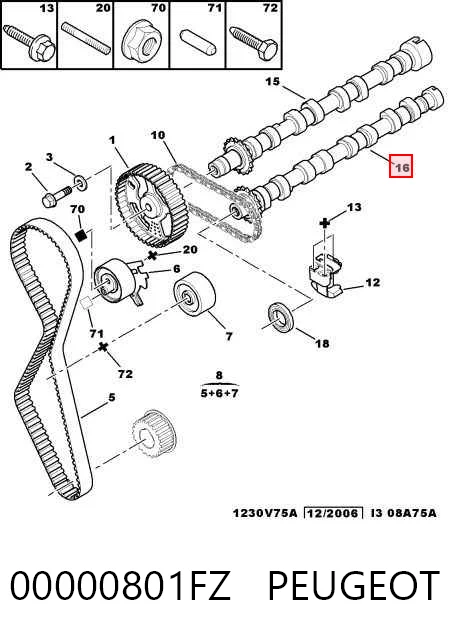 00000801FZ Peugeot/Citroen