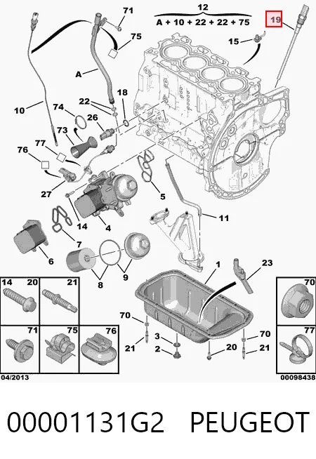 Comprar SAA120 Magneti Marelli Sensor de nivel de aceite