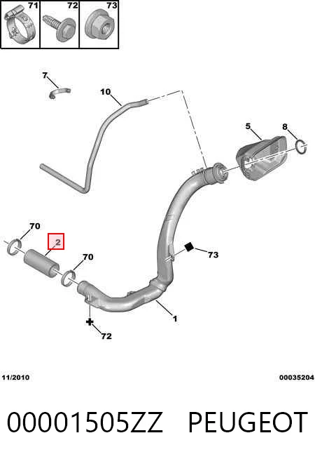 00001505ZZ PEUGEOT