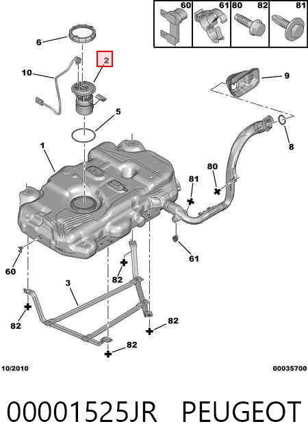 Precio del repuesto Aforador de combustible Boxer  furgoneta