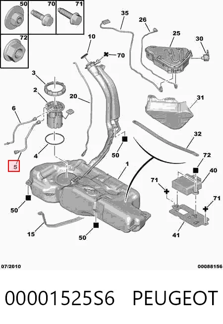 00001525S6 Peugeot/Citroen
