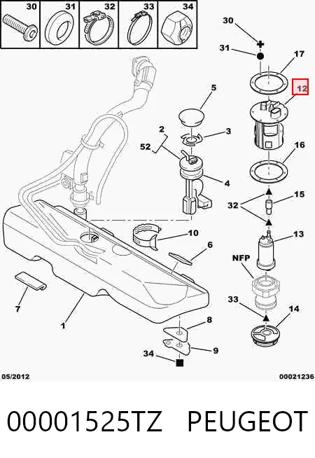 Módulo alimentación de combustible  Citroen C15 furgoneta (VD) (1984 - 1997) precio, desde 68,24 EUR