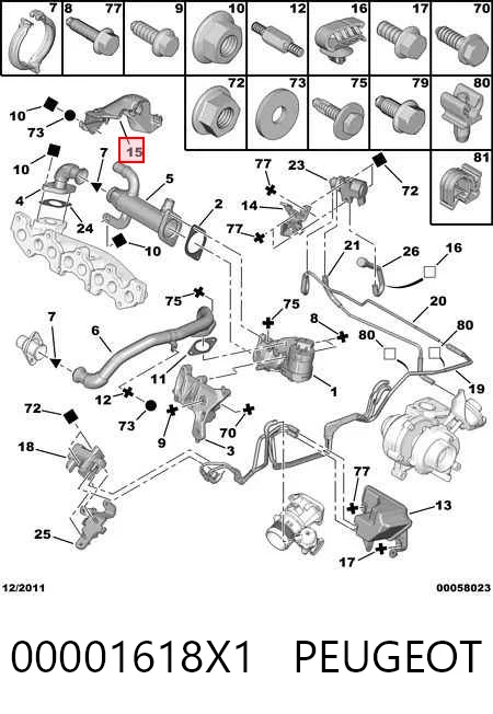 00001618X1 PEUGEOT
