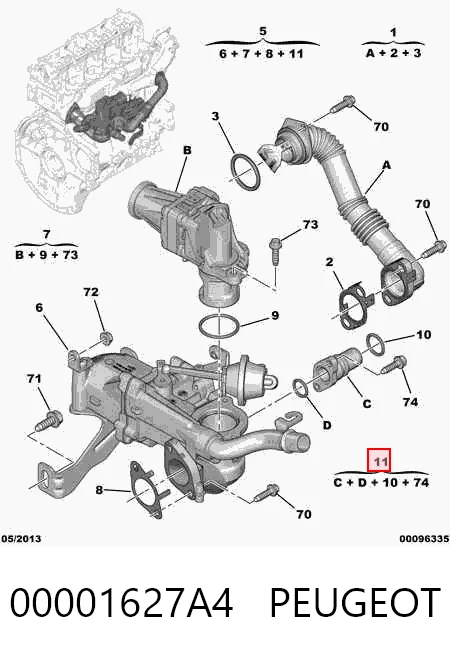 00001627A4 Peugeot/Citroen