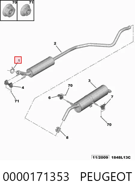 0000171353 Peugeot/Citroen