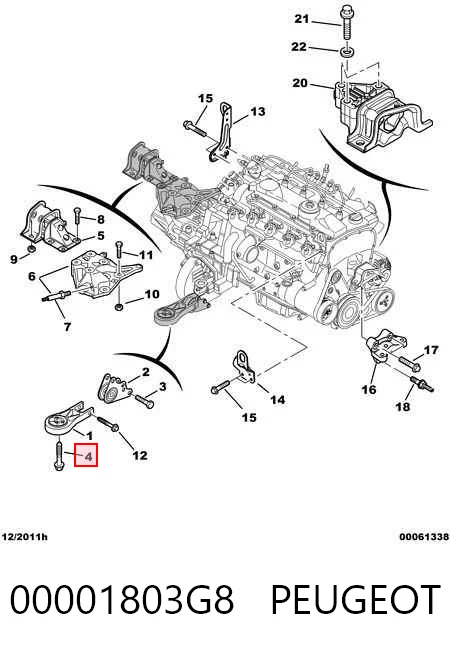 00001803G8 PEUGEOT