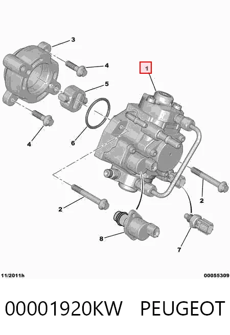 00001920KW Peugeot/Citroen