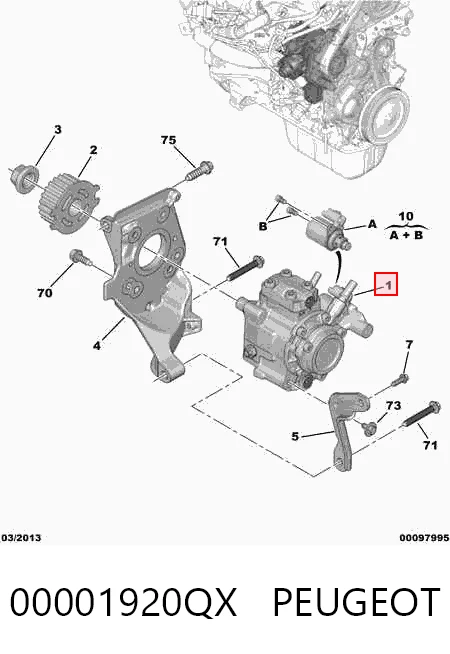  Bomba inyectora Peugeot 408 