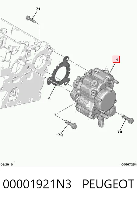 Bomba inyectora 0460494313 Bosch