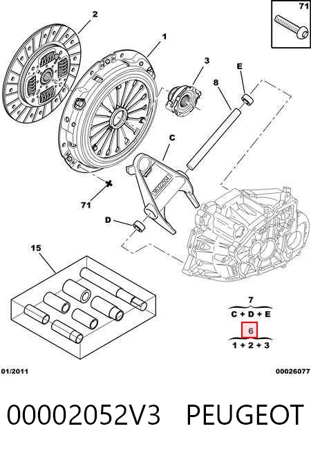 624307800 INA Embrague motor