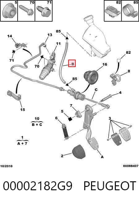 511009410 INA Cilindro maestro de clutch