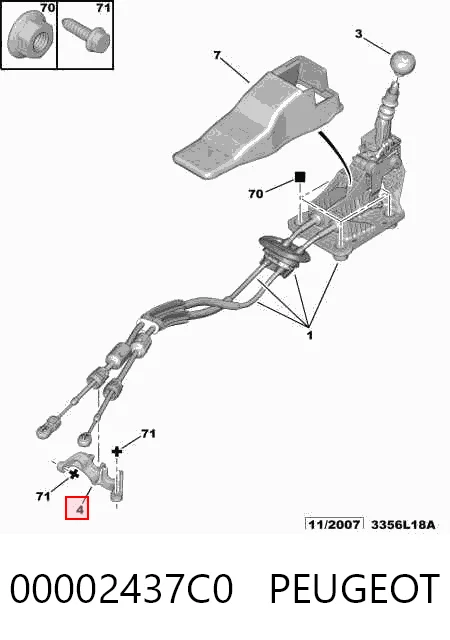 00002437C0 PEUGEOT