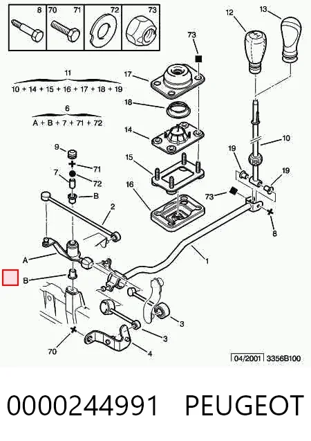 Articulación de la varilla de cambios Scania 00244991 precio, desde 29,55 EUR