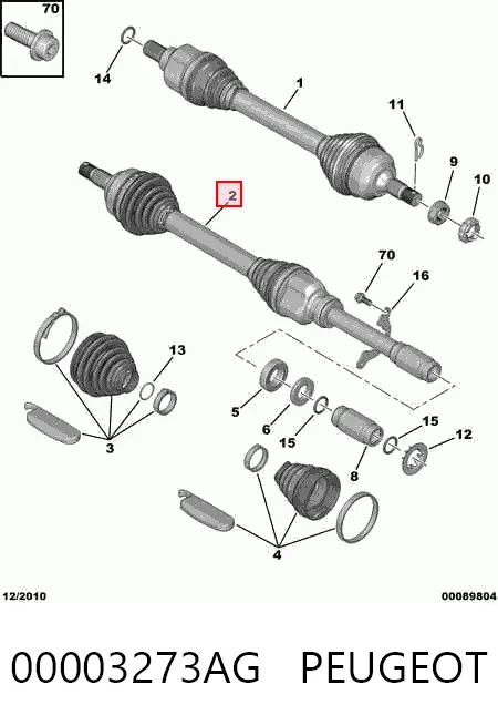 00003273AG Peugeot/Citroen