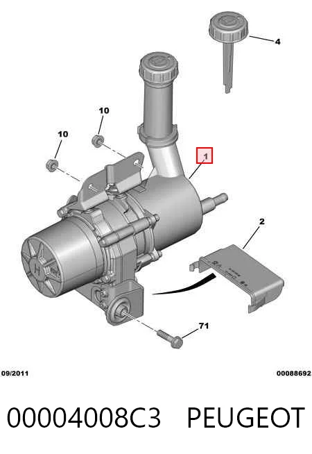 Bomba de dirección asistida  AND 33145194 precio, desde 111,46 EUR