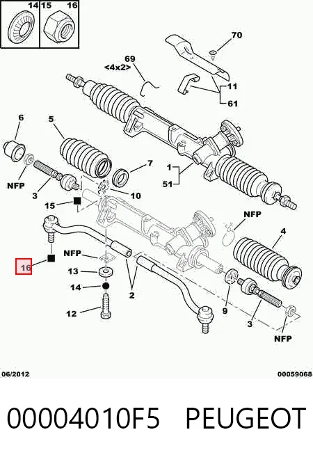 00004010F5 Peugeot/Citroen