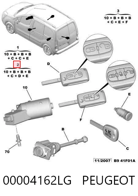 00004162LG PEUGEOT