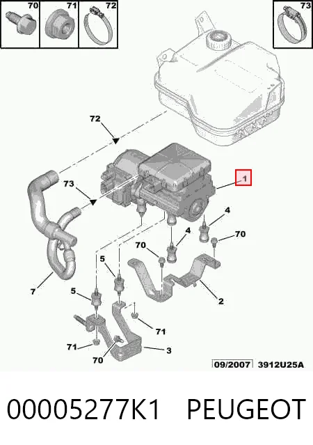 00005277K1 PEUGEOT