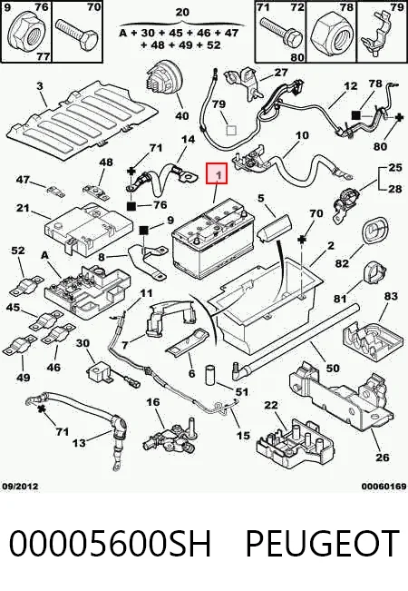 Batería 95522256 General Motors