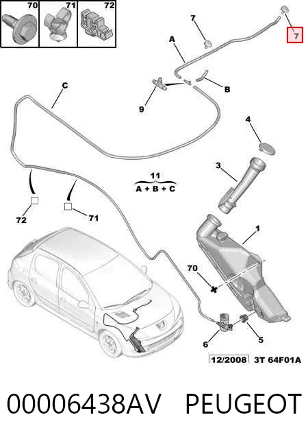 00006438AV Peugeot/Citroen