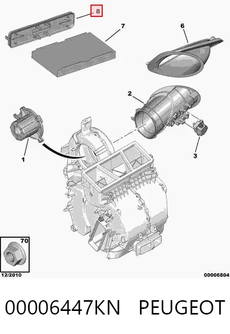 00006447KN Peugeot/Citroen