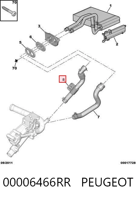 00006466RR Peugeot/Citroen