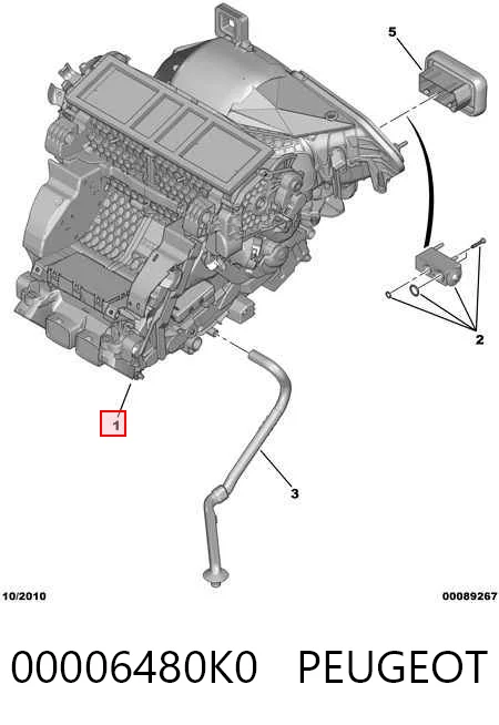 00006480K0 PEUGEOT