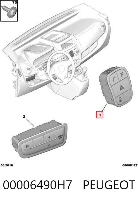 Comprar Boton warning Fiat Fiorino  225