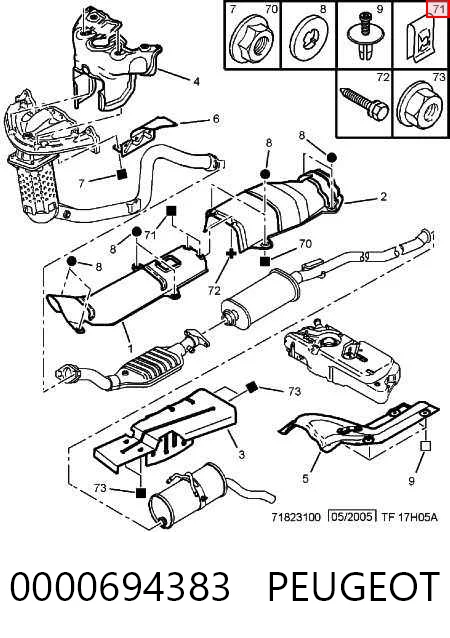 0000694383 Peugeot/Citroen