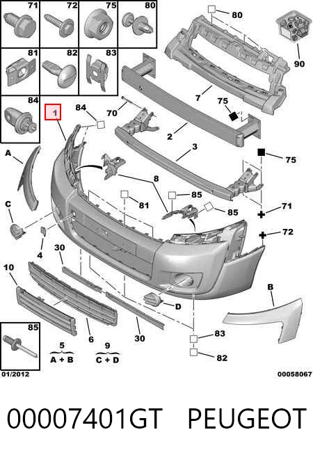 Parachoques Fiat Scudo  (270)