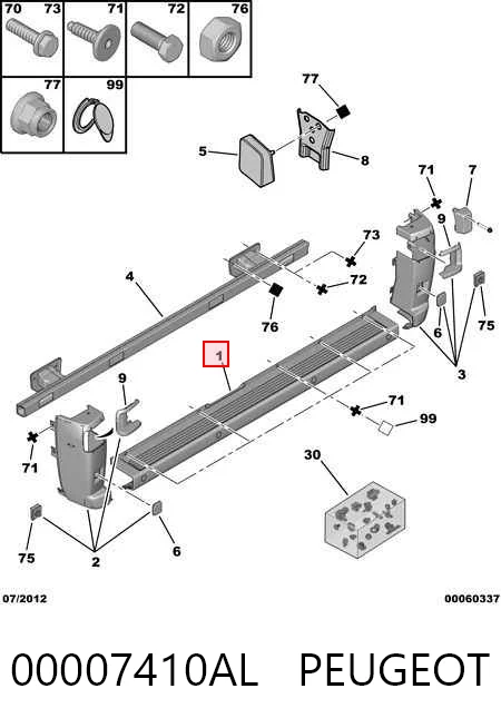 Comprar 577096 Polcar Parachoques trasero, parte central