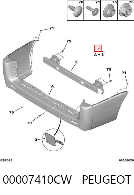 Paragolpes Fiat/Alfa/Lancia 9467073678 precio, desde 188,91 EUR