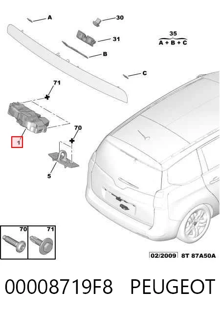 00008719F8 Peugeot/Citroen