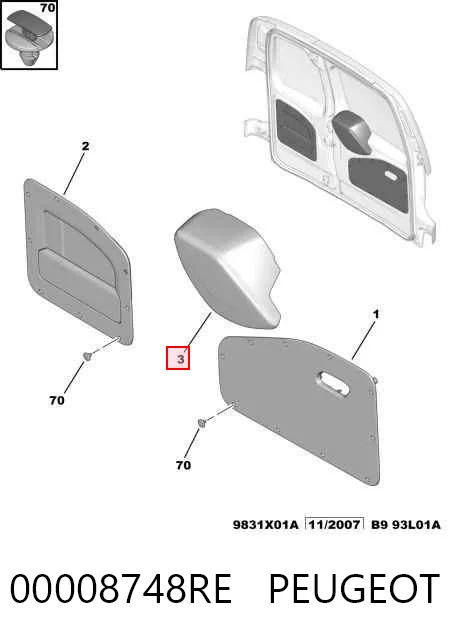 00008748RE Peugeot/Citroen