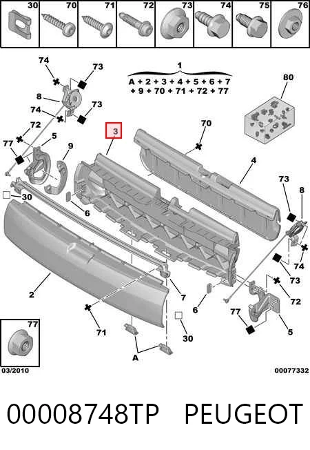 00008748TP PEUGEOT