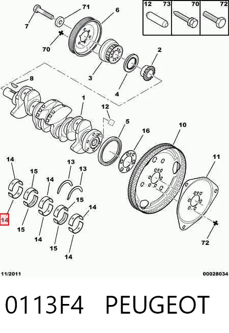 0113F4 Peugeot/Citroen