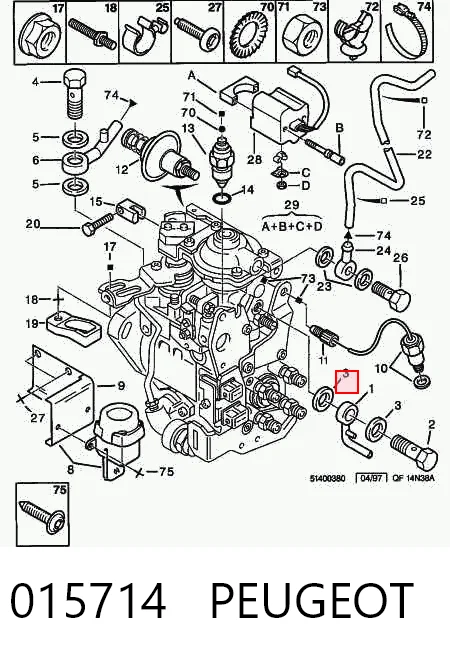 015714 Peugeot/Citroen 