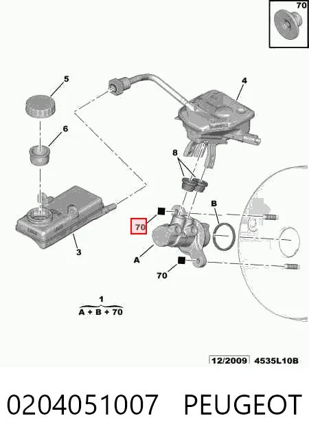 Cilindro maestro de frenos Citroen C4 I coupé (LA) (2004 - 2010) precio, desde 31,94 EUR