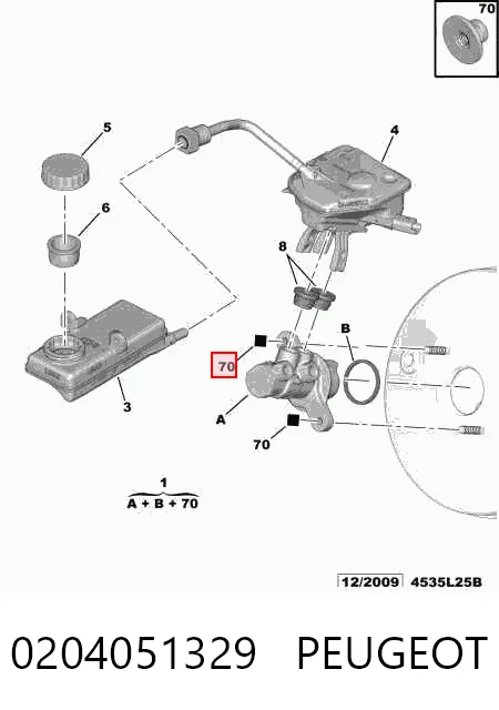 Comprar Cilindro maestro de frenos Citroen C4 I LA