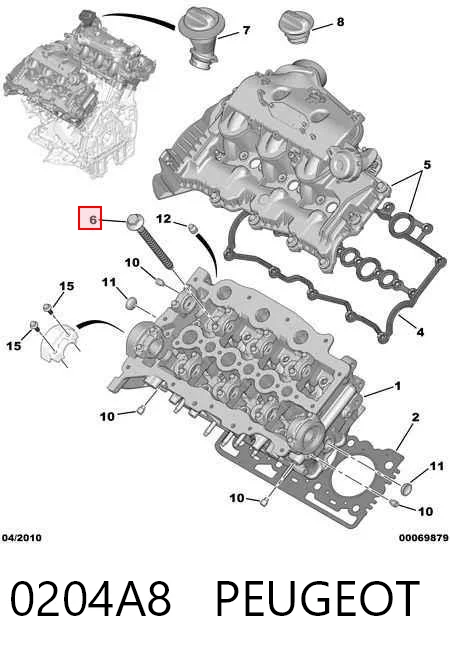 Tornillo de culata Range Rover I SUV (2005-2013) original desde 28,48 €