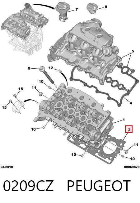 Comprar Junta de culata Land Rover Discovery III LR3