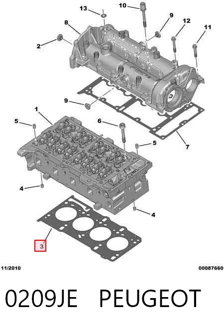  Junta de culata Opel Corsa 