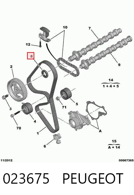 Comprar Retén, árbol de levas Ford Fiesta Mk6 CB1