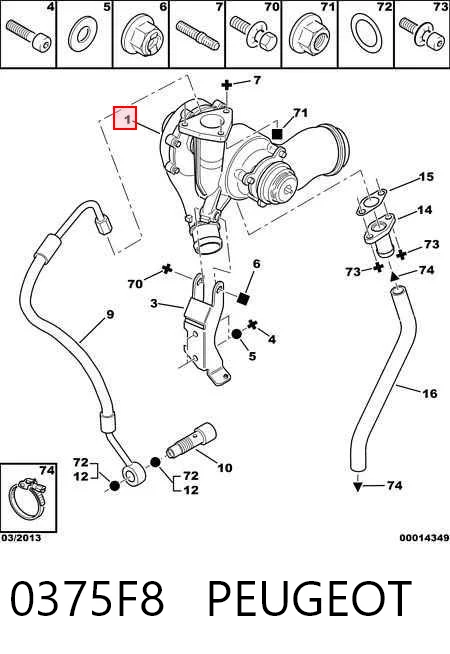 Comprar Turbocompresor Peugeot 406  8C