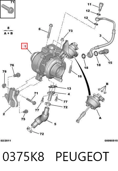 Precio del repuesto Turbo C4  monovolumen