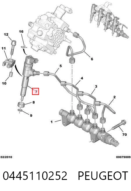 DTX1073 Daxtone Inyector de combustible